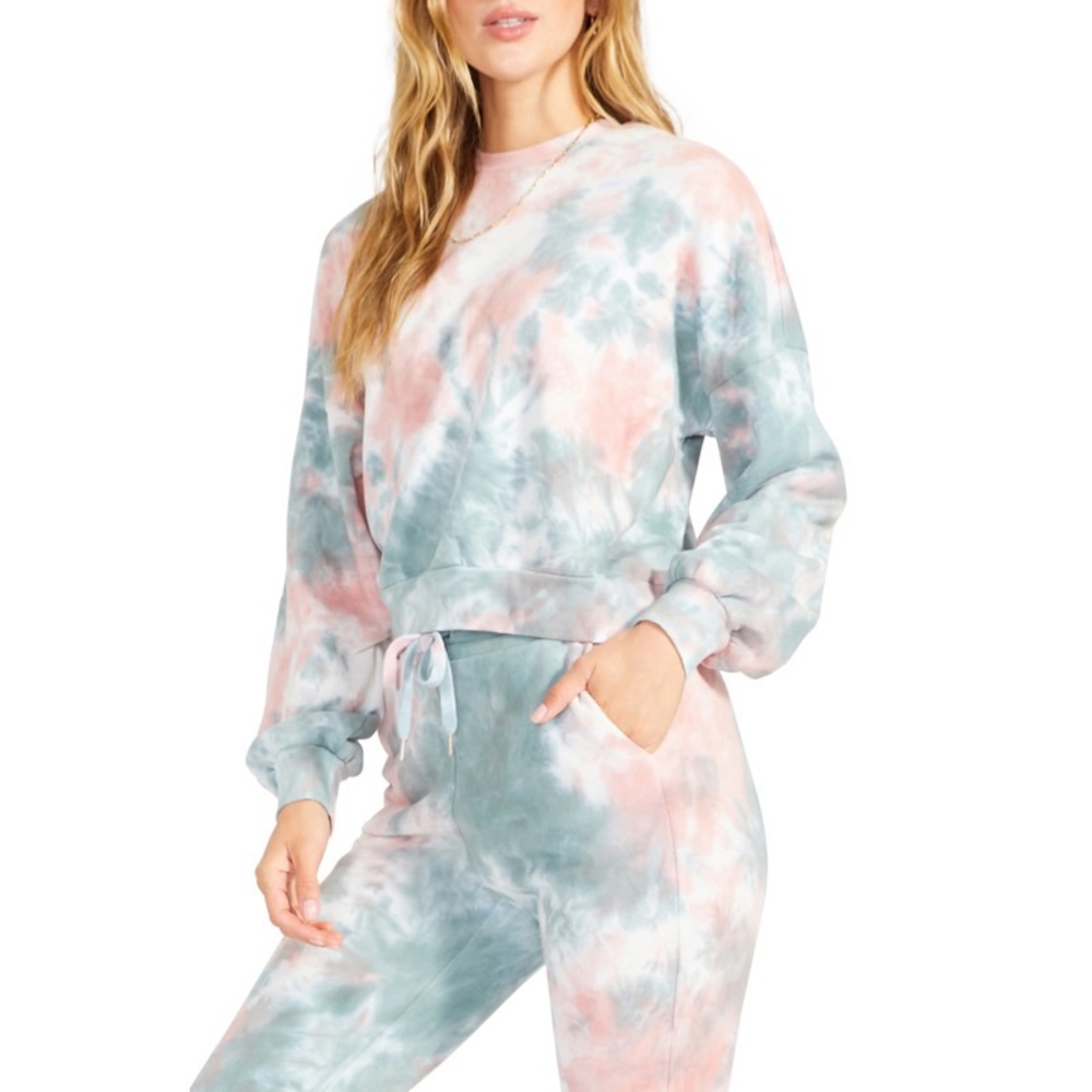 BB Dakota by Steve Madden Women’s You're Trippin Sweatshirt in Multi Small New